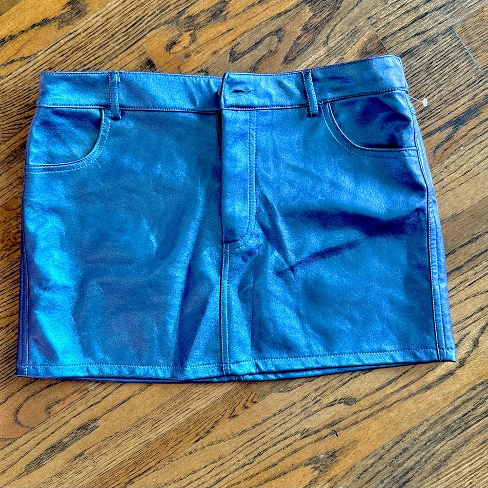 Forever 21 Blue Mini Skirt